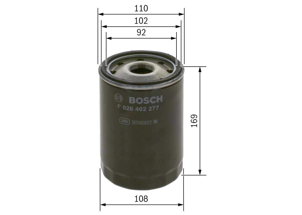 Fuel Filter - F026402277 BOSCH - 21764937, 7421764958, 21764952 | K ...