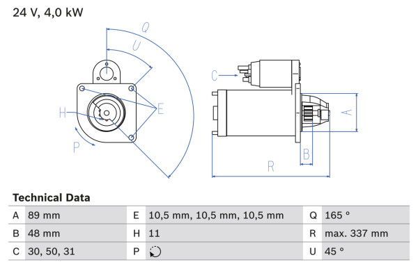 0986020190, Anlasser, Starter, BOSCH, 21067513, 21477589, 3978044, 8113860, 85000446, 0001231014, 19024288, 861038, CS1474, LRS02175, 0986020193, LRS2175, 1986S10073