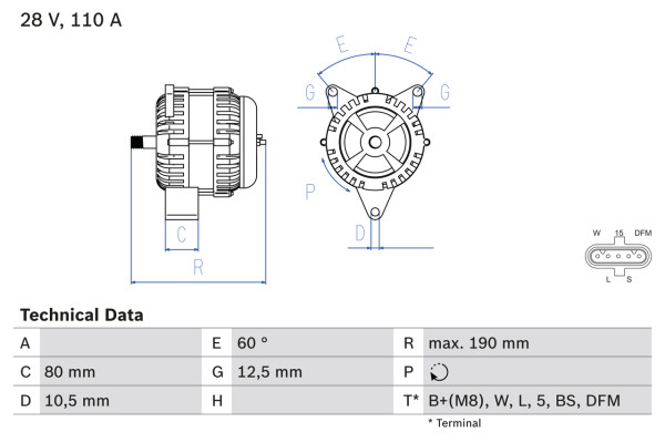 0986046590, Lichtmaschine, BOSCH, 51261017246, 51261017270, 51261019246, 51261019270, 0124655009, 081046590, 8EL738211-261, CA1871IR, DRB6590, 0124655015, 1986A00514, 1986A00969