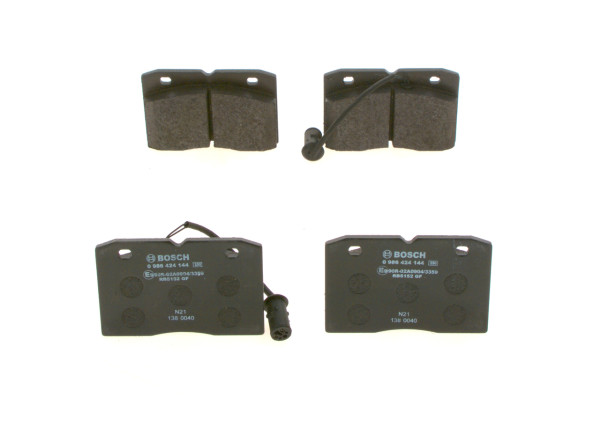 Brake Pad Set, disc brake - 0986424144 BOSCH - 1503107, 1906039, 1906159