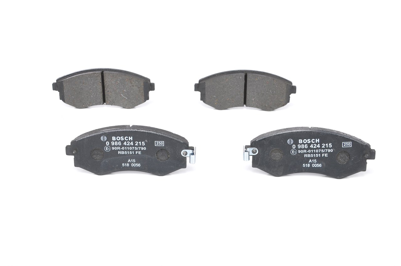 Brake Pad Set, disc brake - 0986424215 BOSCH - 4106048R91, 4813005000, 4813008050