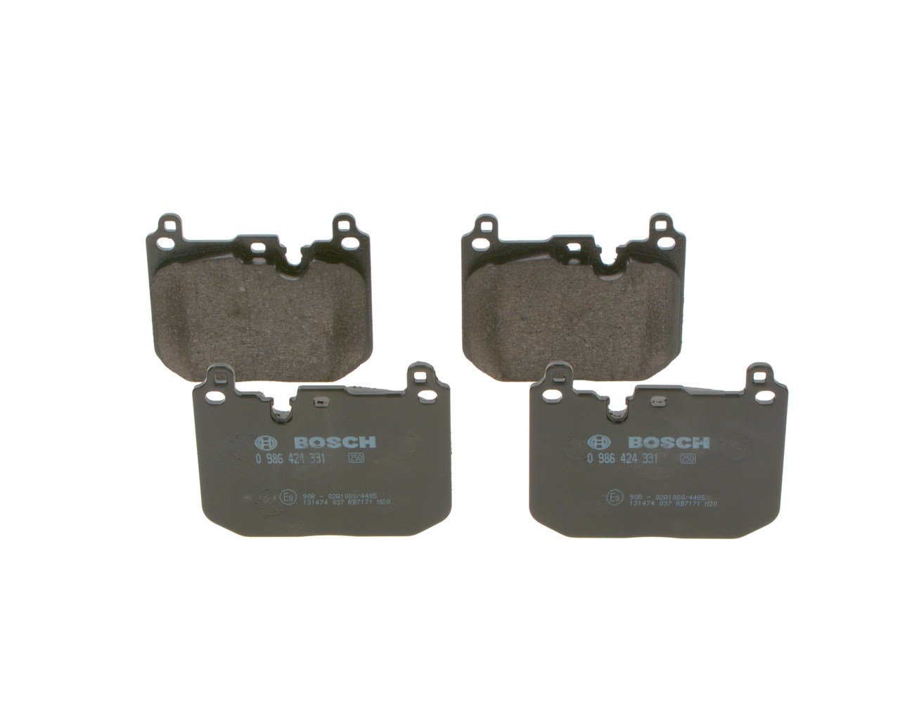 0986424331, Bremsbelagsatz, Scheibenbremse, BOSCH, 34106884224, 34106889266, 05P2116, 13046047022, 170390, 182247, 2168000, 2234401, 302623, 573854J, 8DB355025-621, ADB114219, FDB5112, GDB2137, LP3259, MDB3804, P06097, PAD2102, T2479, 13047047022, 601679, LP3259D19B1, P06097N, PD3780, T2479N, 671824