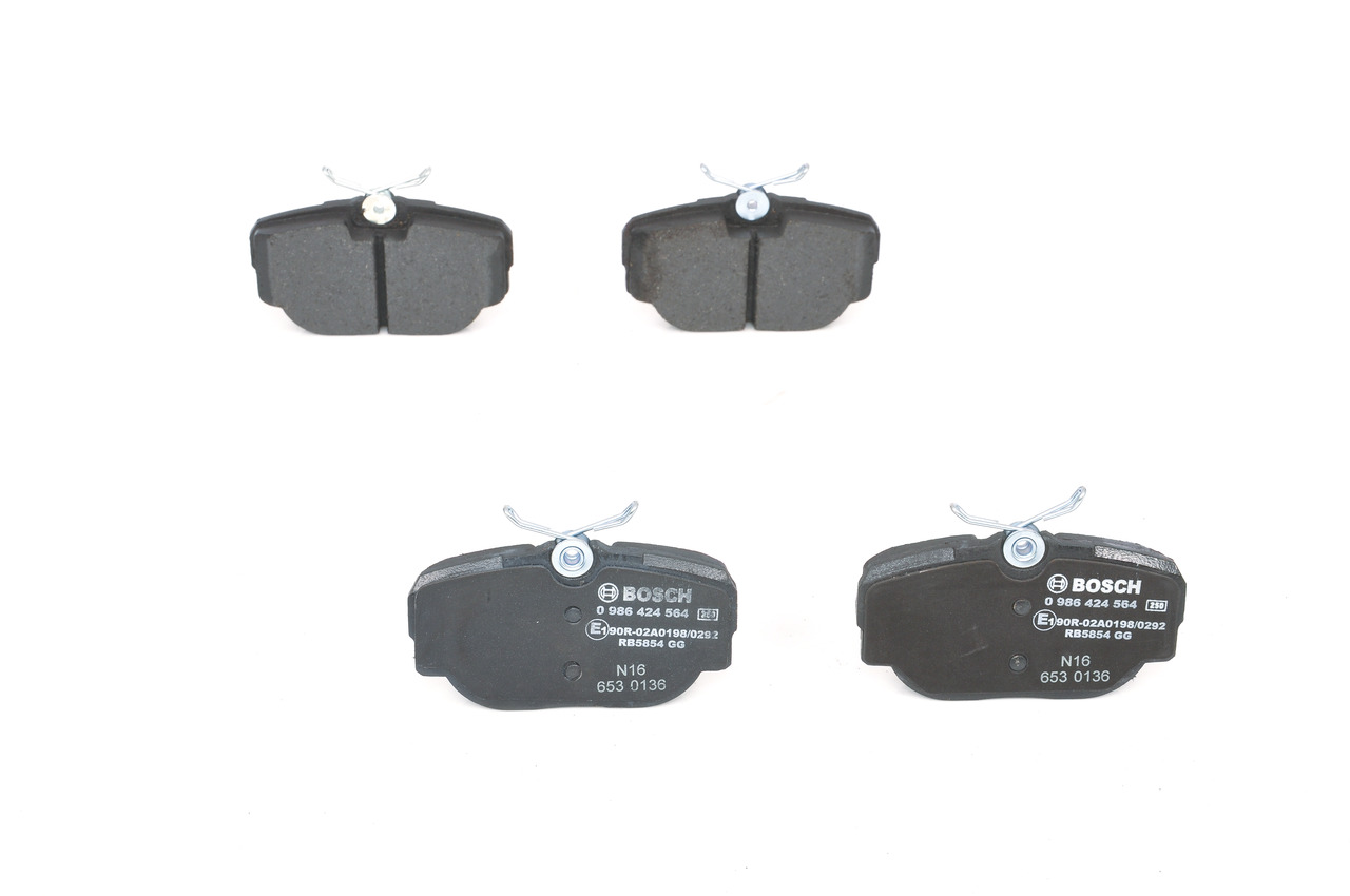 Brake Pad Set, disc brake - 0986424564 BOSCH - SFP100470, SFP500130, SFP100490