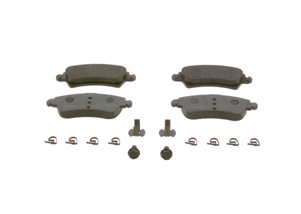 Brake Pad Set, disc brake - 0986424801 BOSCH - E172103, E172549, 172103