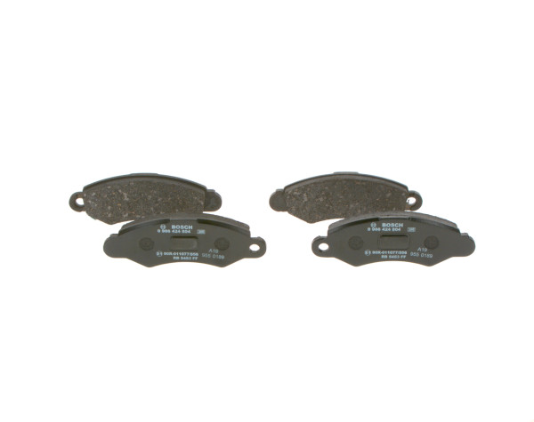 Brake Pad Set, disc brake - 0986424804 BOSCH - 5520080E10, 5520080E10000, 55200-80E10