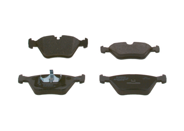 Brake Pad Set, disc brake - 0986424828 BOSCH - JLM1829, JLM20702, JLM2122