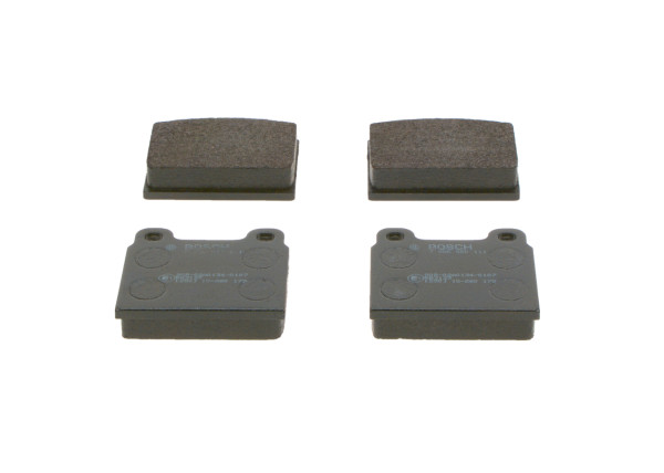 Brake Pad Set, disc brake - 0986460111 BOSCH - 211698151C, 211698151E, 251698151