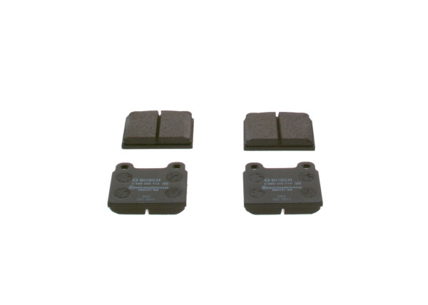 Brake Pad Set, disc brake - 0986460113 BOSCH - 0060713601, 108133, 1605001