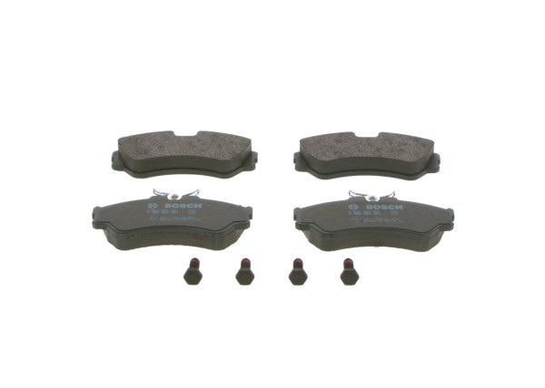 Brake Pad Set, disc brake - 0986460941 BOSCH - 701615151, 701698151, 701698151C
