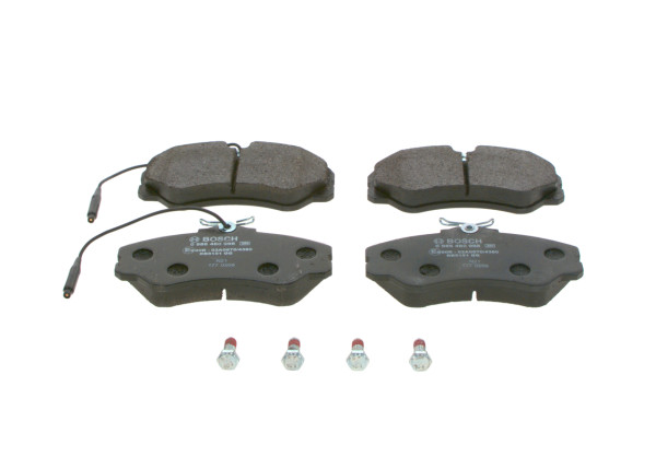 Brake Pad Set, disc brake - 0986460998 BOSCH - 09938205, 1506560, 425058