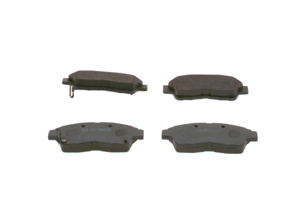 Brake Pad Set, disc brake - 0986461123 BOSCH - 0446512593, 446533021, AY040TY022