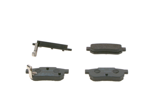 Brake Pad Set, disc brake - 0986461131 BOSCH - 1605731, 1A002643Z, 55800-78G00
