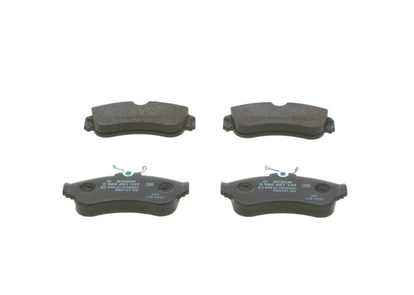Brake Pad Set, disc brake - 0986461147 BOSCH - D1060BM40A, 41060BM425, 41060F1725