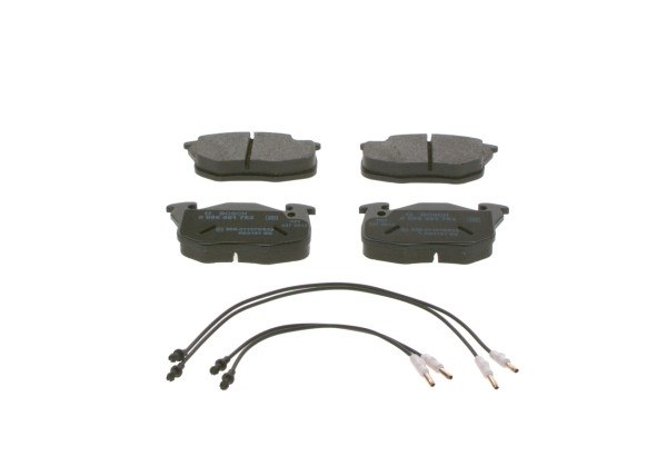 Brake Pad Set, disc brake - 0986461763 BOSCH - 425091, 425092, 425120