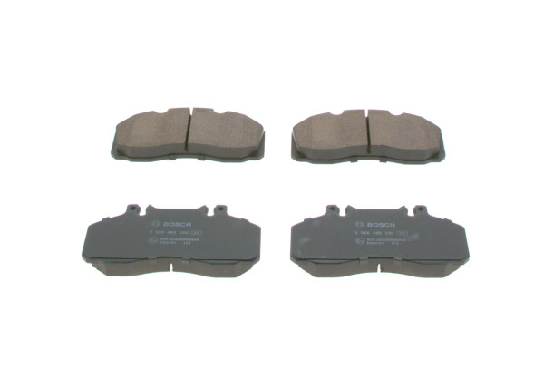 Brake Pad Set, disc brake - 0986468350 BOSCH - 1501994, A0014201520, A0024205720