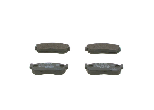 Brake Pad Set, disc brake - 0986469580 BOSCH - 725191220, DA06013A85, 725191630