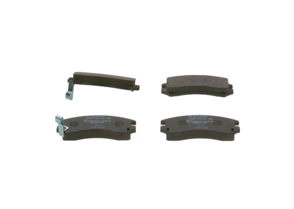 Brake Pad Set, disc brake - 0986493450 BOSCH - 55200-61810, AY040NS009, 55200-61840