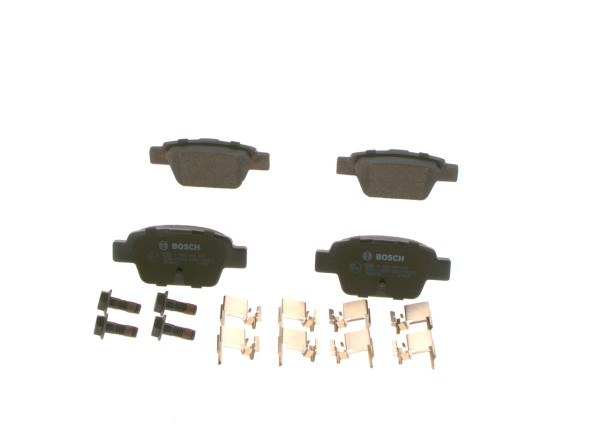 Brake Pad Set, disc brake - 0986494030 BOSCH - 71769094, 71770014, 77364590