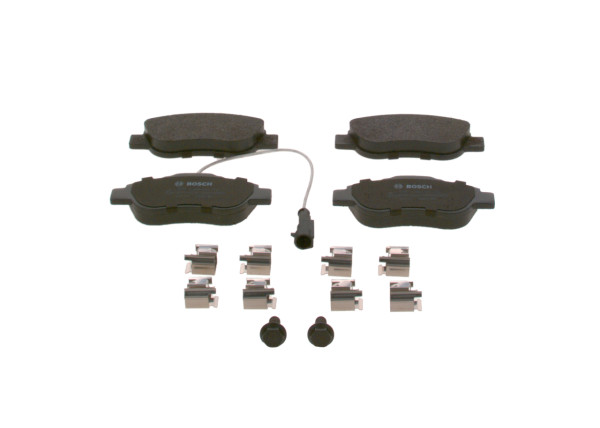Brake Pad Set, disc brake - 0986494114 BOSCH - 71770058, 77365817, BS512K021AA