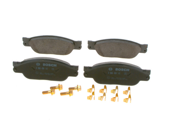 Brake Pad Set, disc brake - 0986494141 BOSCH - XR812435, XW4Z20001AA, XR813324