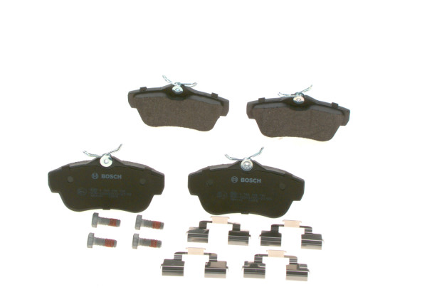 Brake Pad Set, disc brake - 0986494192 BOSCH - 425367, 77364513, 425368