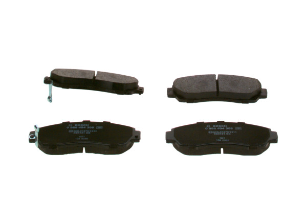 Brake Pad Set, disc brake - 0986494308 BOSCH - 45022-SA0-660, 45022-SHJ-A00, 45022-SHJ-A50
