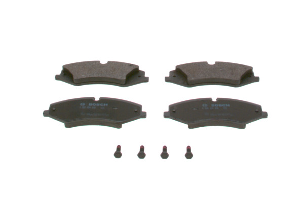 Brake Pad Set, disc brake - 0986494408 BOSCH - LR015578, LR016962, 200583