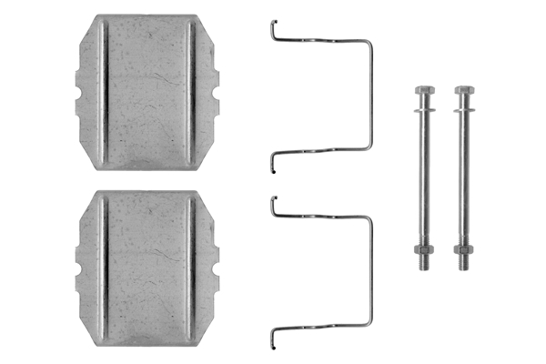 Accessory Kit, disc brake pad - 1987474110 BOSCH - 1053, 109-1053, 13046004372