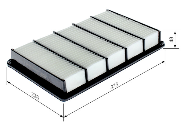 F026400362, Air Filter, BOSCH, N3H113Z01G, N3H113Z02B, N3H113Z40, N3H113Z40A, N3H113Z409A, N3H113Z409U, 585228, A45557, ADM52250, AG1491, ALA12101, AP1691, CA9912, LX2001, WA9641