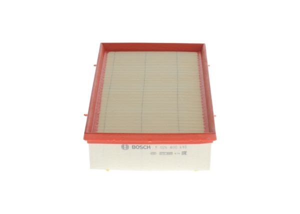F026400698, Air Filter, BOSCH, 2555164, 2Q0129620, 5Q0129620C, 5QM129620A, 3058700, A1565, AP1396, C30004, E1126L, LX3503