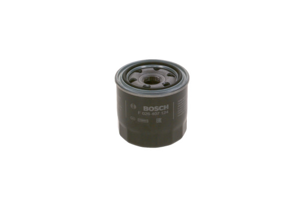 F026407124, Oil Filter, BOSCH, 12915035150, AM15-14-302, D001450, KKY0114302, MD136790, S2630035501, 12915035151, K4662010, OB63114302, RFO1-23-802, S2630035502, K486201, RFY2143029A, S2630035503, MD001445, RFY5-14-302, S2630035531, 2630011100, MD030795, RF01-23-802, 2630021A00, MD031805, RF01238029A, S2630035505, 2630021000, MD071462, RF2A-14-302, S2630035530, 2630021010, MD071462A