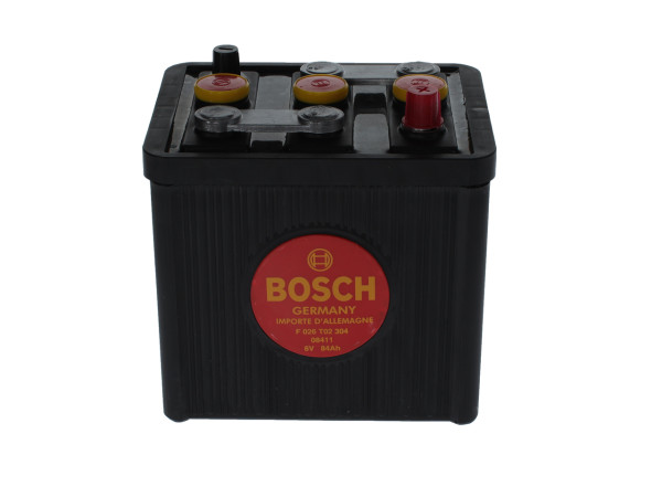 Startovací baterie - F026T02304 BOSCH - 3DE6, BA/6/84/1(MS), BKK378X
