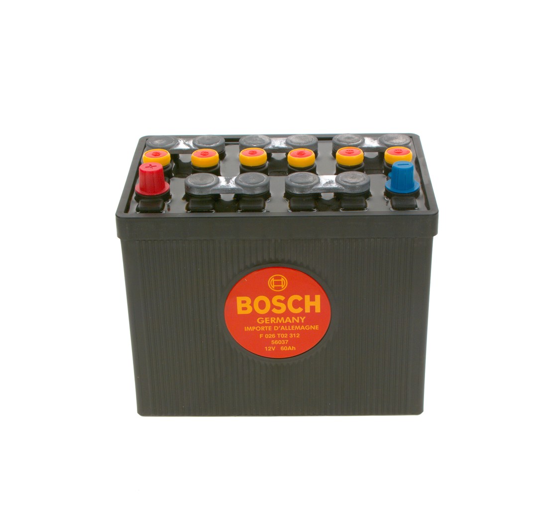 Starter Battery - F026T02312 BOSCH - AL34461, BA/12/60D11/1MS, 0180055519