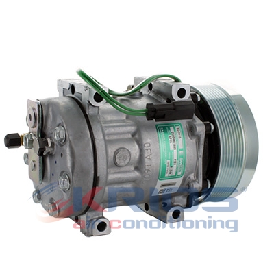 Compressor, air conditioning - HOFK11324 HOFFER - 394-9671, 163-0872, 1.1324