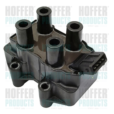 Ignition Coil - HOF8010384 HOFFER - 01208071, 90458250, 090458250