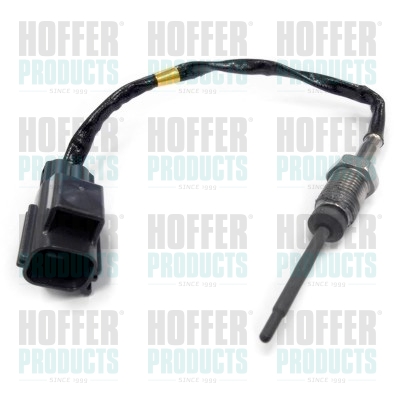 Sensor, exhaust gas temperature - HOF7451914 HOFFER - 8C1112B591CA, 1496243, 1465174