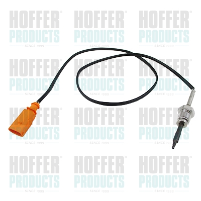 Sensor, exhaust gas temperature - HOF7451916E HOFFER - 03L906088AK, 03L906088M, 27062