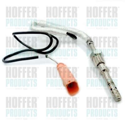 Sensor, exhaust gas temperature - HOF7451937 HOFFER - 03G906088F, 27080, 0894023