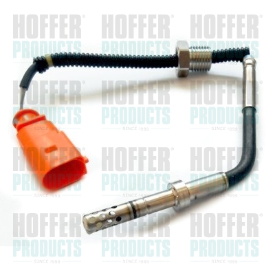 Sensor, exhaust gas temperature - HOF7452258 HOFFER - 03L906088F, 0894090, 12258