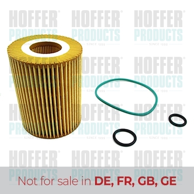 Oil Filter - HOF14012 HOFFER - 095526811, 15430PLZD00, 8972231870