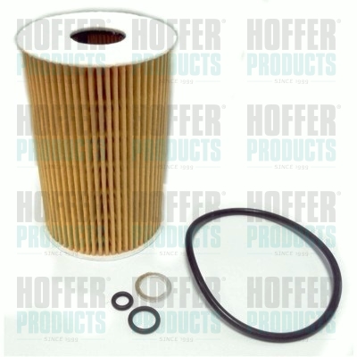 Olejový filtr - HOF14015 HOFFER - 11427619318, 11421743398, 11421716121