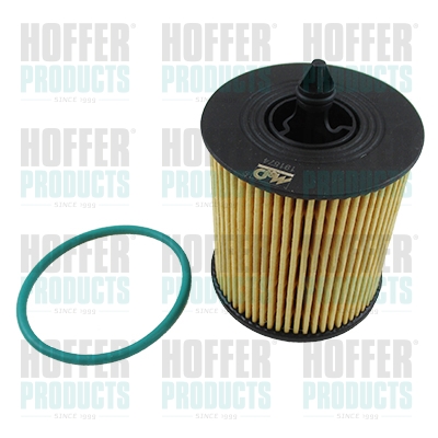Oil Filter - HOF14076 HOFFER - 21018801, 24460713, 4804935