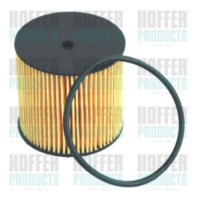 Ölfilter - HOF14077 HOFFER - 03CU5577A, 03C115562, 03C115577A