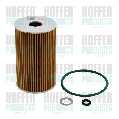 Oil Filter - HOF14118 HOFFER - 263102A610, 263303C250, 263102A510