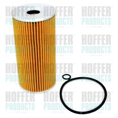 Oil Filter - HOF14134 HOFFER - 263202F000, 263202F010, 263202F100