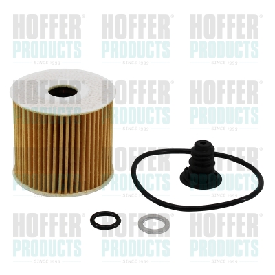 HOF14474, Oil Filter, HOFFER, 263202U000, 14474, OE674/8