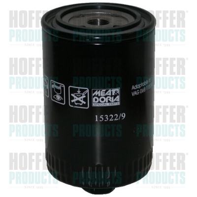 Ölfilter - HOF15322/9 HOFFER - 068115561C, 0451103253, 115098006
