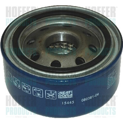 Olejový filtr - HOF15445 HOFFER - 062115561A, 062115561B, 3136046R91