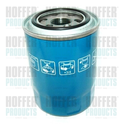 Olejový filtr - HOF15563 HOFFER - 263304A000, 263304A001, 263104A000