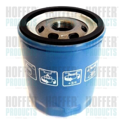 Oil Filter - HOF15568 HOFFER - 2192565, 1339125, 4M5Q6714CA